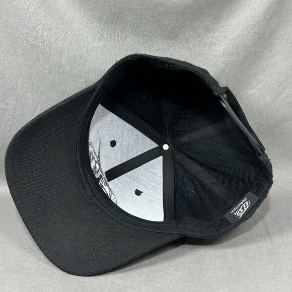 Troy Lee Designs Strapback Hat Cap TLD Black Motocross Adjustable Baseball Mens - Picture 14 of 15